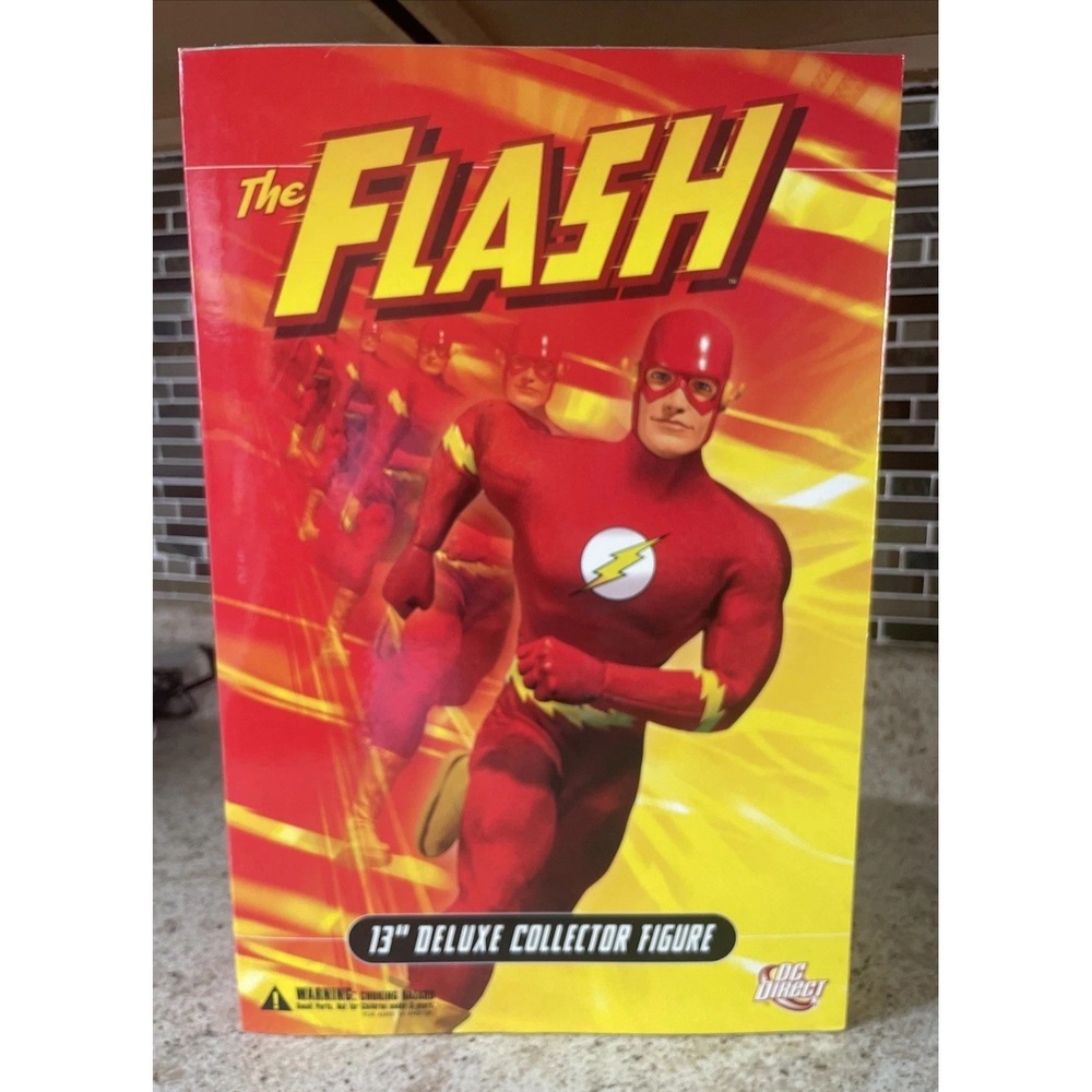 The Flash DC Direct 13" Deluxe Collector Figure Poseable 1:6 Scale